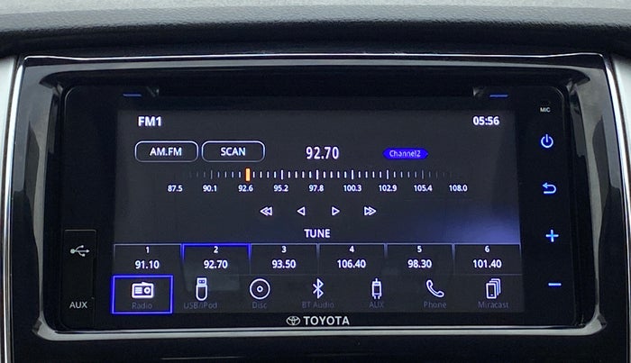 2018 Toyota YARIS G MT, Petrol, Manual, 50,736 km, Infotainment System