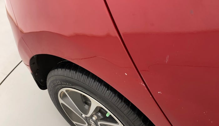 2018 Hyundai Grand i10 SPORTZ AT 1.2 KAPPA VTVT, Petrol, Automatic, 31,444 km, Right quarter panel - Slightly dented