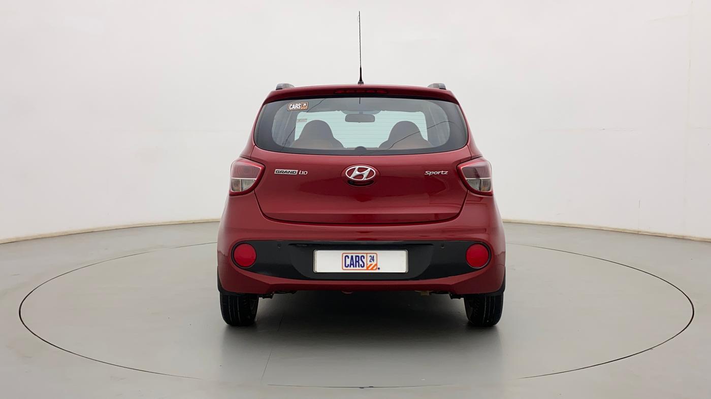 2018 Hyundai Grand i10 SPORTZ AT 1.2 KAPPA VTVT, Petrol, Automatic, 31,444 km, Back/Rear