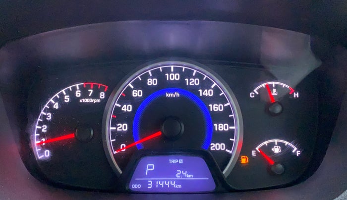 2018 Hyundai Grand i10 SPORTZ AT 1.2 KAPPA VTVT, Petrol, Automatic, 31,444 km, Odometer Image