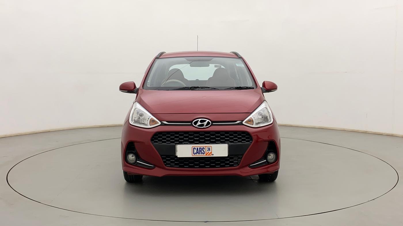 2018 Hyundai Grand i10 SPORTZ AT 1.2 KAPPA VTVT, Petrol, Automatic, 31,444 km, Front