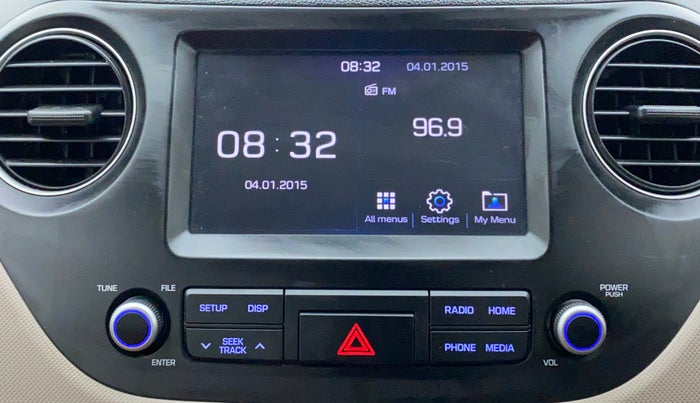 2018 Hyundai Grand i10 SPORTZ AT 1.2 KAPPA VTVT, Petrol, Automatic, 31,444 km, Infotainment System