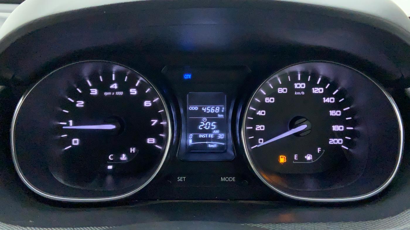 2018 Tata Tiago XZ 1.2 REVOTRON, Petrol, Manual, 45,826 km, Odometer Image