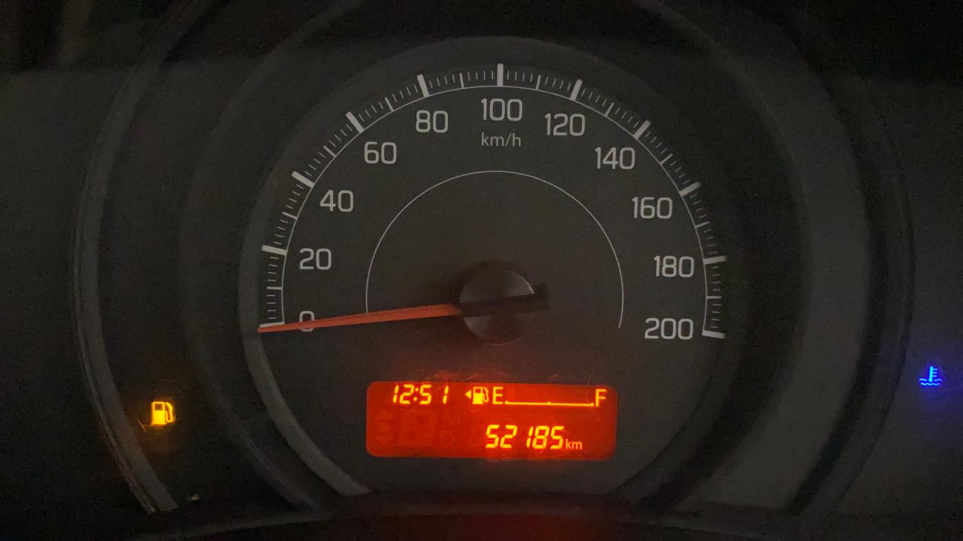2019 Maruti Dzire LXI, Petrol, Manual, 52,252 km, Odometer Image