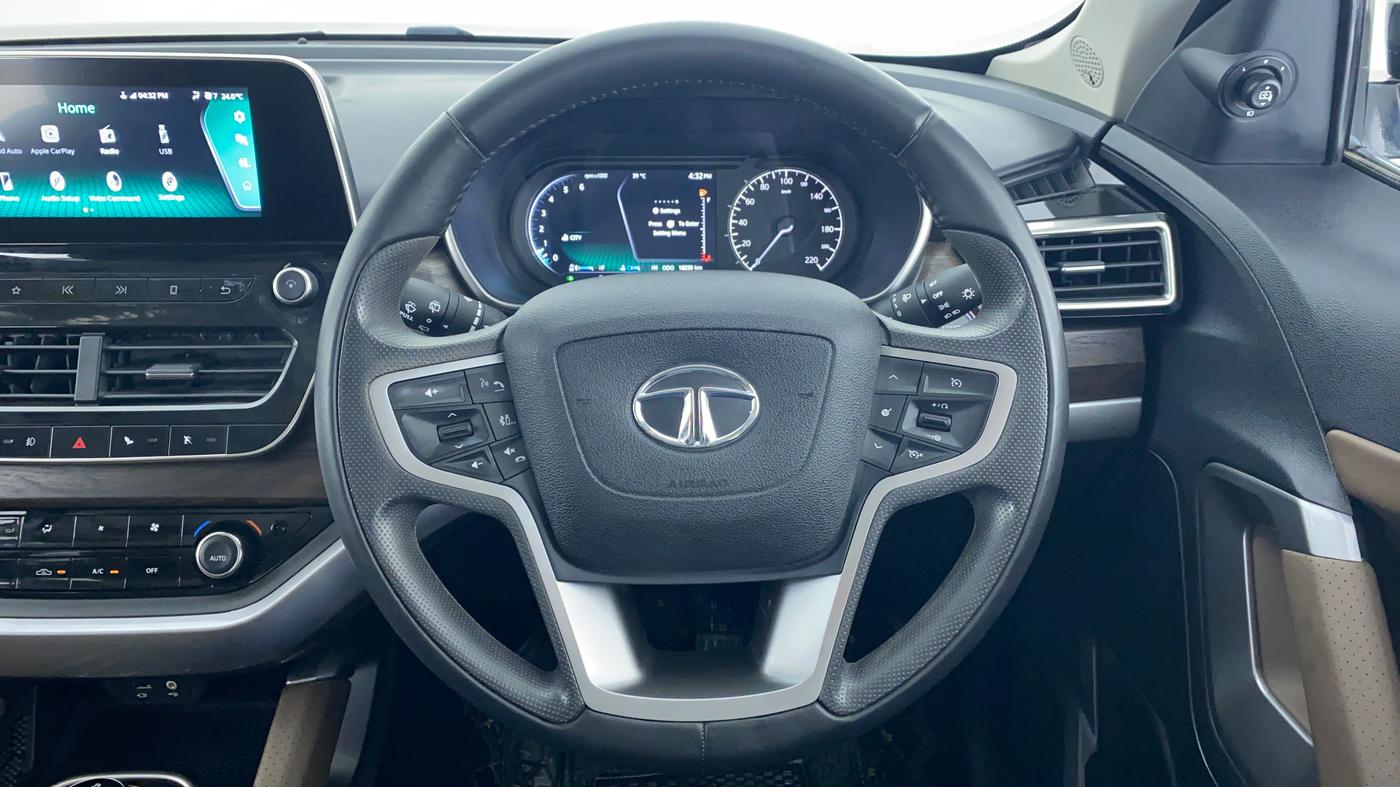 2021 Tata Harrier XZ 2.0L Kryotec, Diesel, Manual, 10,517 km, Steering Wheel Close Up