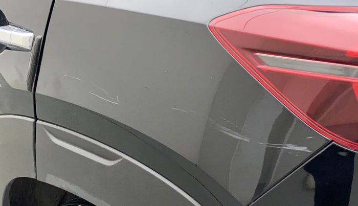 2022 Nissan MAGNITE XV PREMIUM, Petrol, Manual, 13,403 km, Left quarter panel - Minor scratches