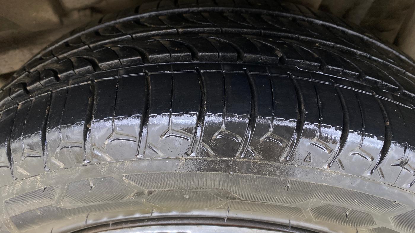 2022 Tata TIGOR XZ CNG, CNG, Manual, 66,352 km, Left Rear Tyre Tread