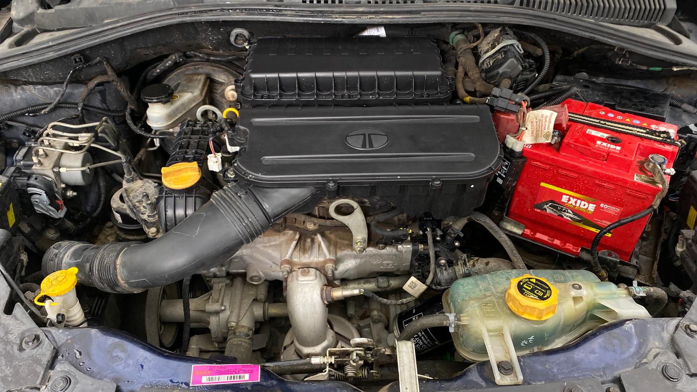 2022 Tata TIGOR XZ CNG, CNG, Manual, 66,352 km, Engine View