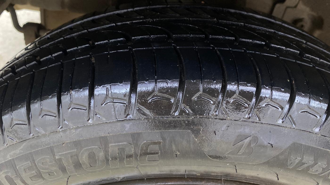 2022 Tata TIGOR XZ CNG, CNG, Manual, 66,352 km, Right Rear Tyre Tread
