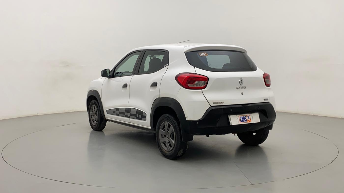 2017 Renault Kwid RXT 1.0 AMT (O), Petrol, Automatic, 46,878 km, Left Back Diagonal