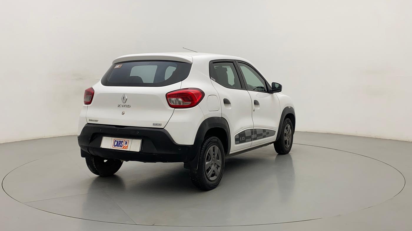 2017 Renault Kwid RXT 1.0 AMT (O), Petrol, Automatic, 46,878 km, Right Back Diagonal