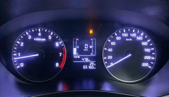2017 Hyundai Elite i20 SPORTZ 1.2, Petrol, Manual, 65,159 km, Odometer Image