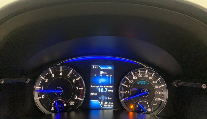 2022 Maruti Ciaz DELTA 1.5 SHVS MT PETROL, Petrol, Manual, 56,685 km, Odometer Image