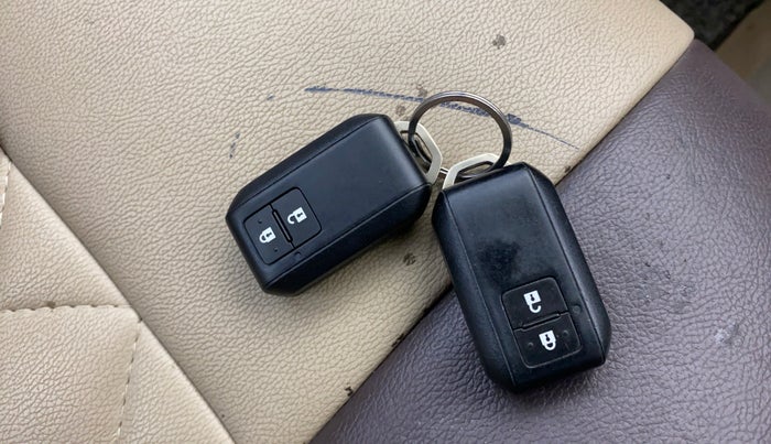 2019 Maruti Ertiga ZXI AT SHVS, Petrol, Automatic, 65,456 km, Key Close Up