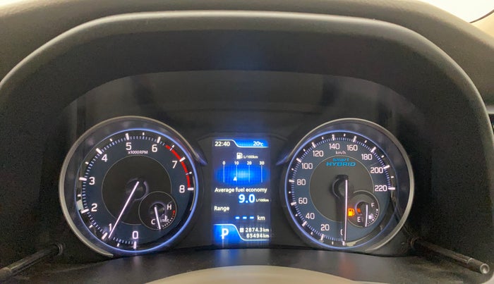 2019 Maruti Ertiga ZXI AT SHVS, Petrol, Automatic, 65,456 km, Odometer Image