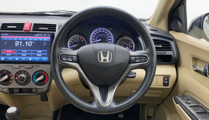 2012 Honda City 1.5L I-VTEC V MT, Petrol, Manual, 50,395 km, Steering Wheel Close Up