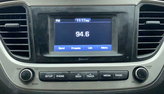 2019 Hyundai Verna 1.4 CRDi EX MT, Diesel, Manual, 56,943 km, Infotainment System