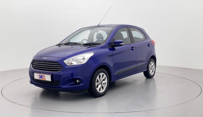 2017 Ford New Figo 1.2 TITANIUM, Petrol, Manual, 30,657 km, Left Front Diagonal (45- Degree) View