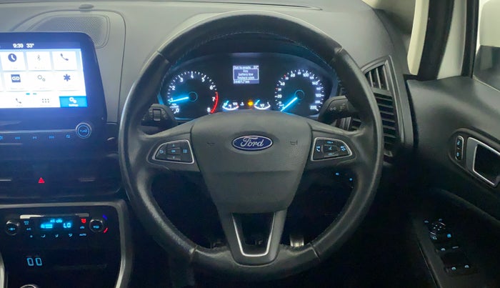2018 Ford Ecosport TITANIUM 1.5L PETROL, Petrol, Manual, 34,579 km, Steering Wheel Close Up