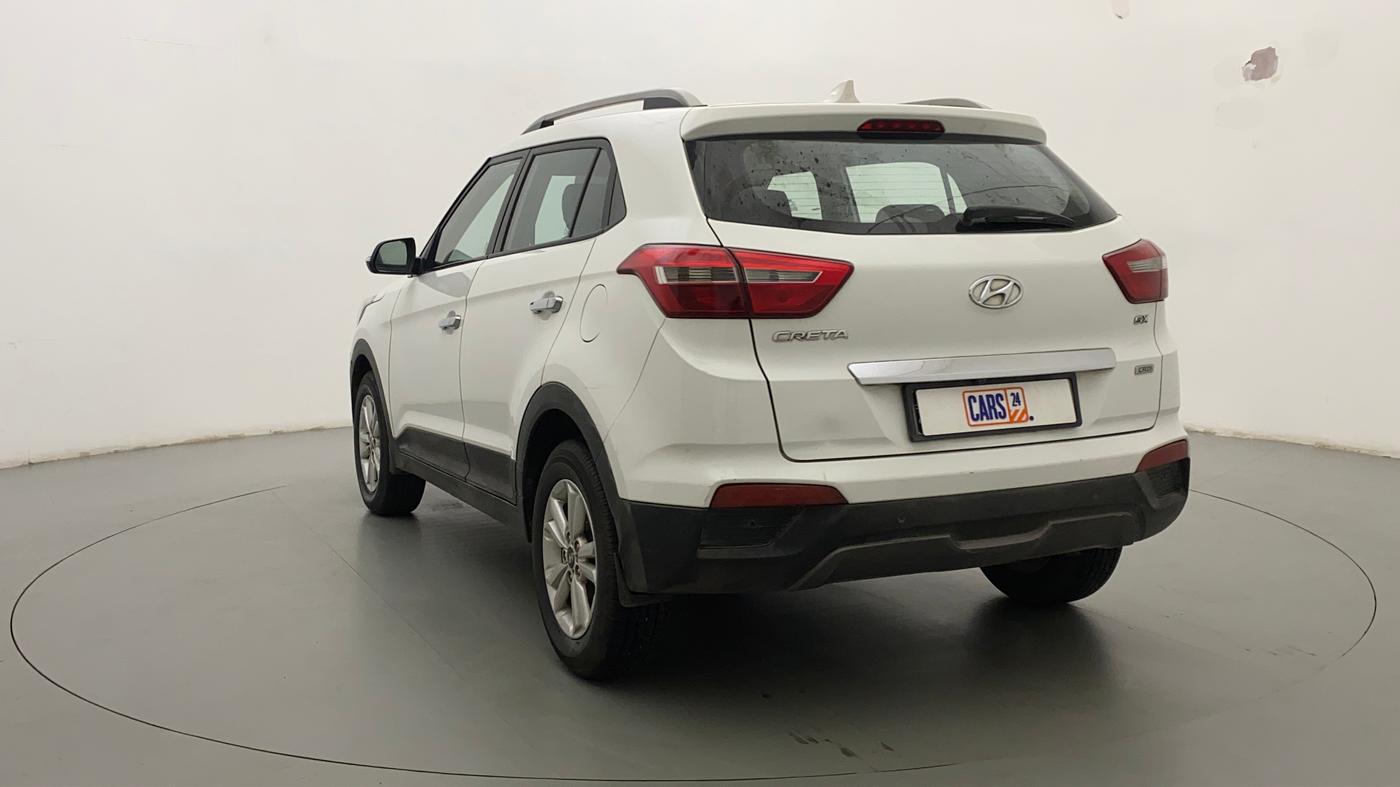 2017 Hyundai Creta SX PLUS 1.6 DIESEL, Diesel, Manual, 42,819 km, Left Back Diagonal