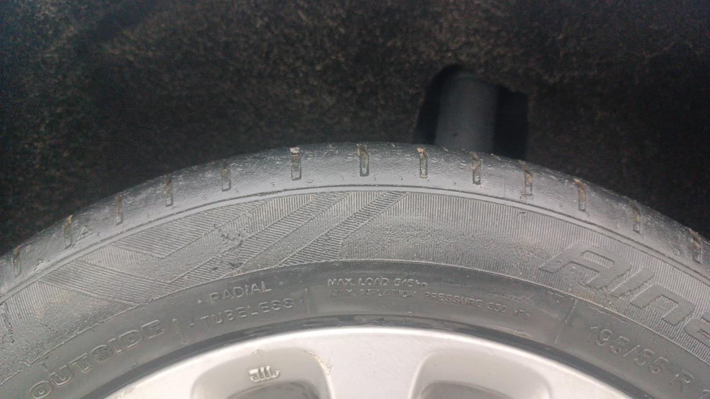 2018 Maruti Baleno ALPHA CVT PETROL 1.2, Petrol, Automatic, 57,225 km, Left Rear Tyre Tread