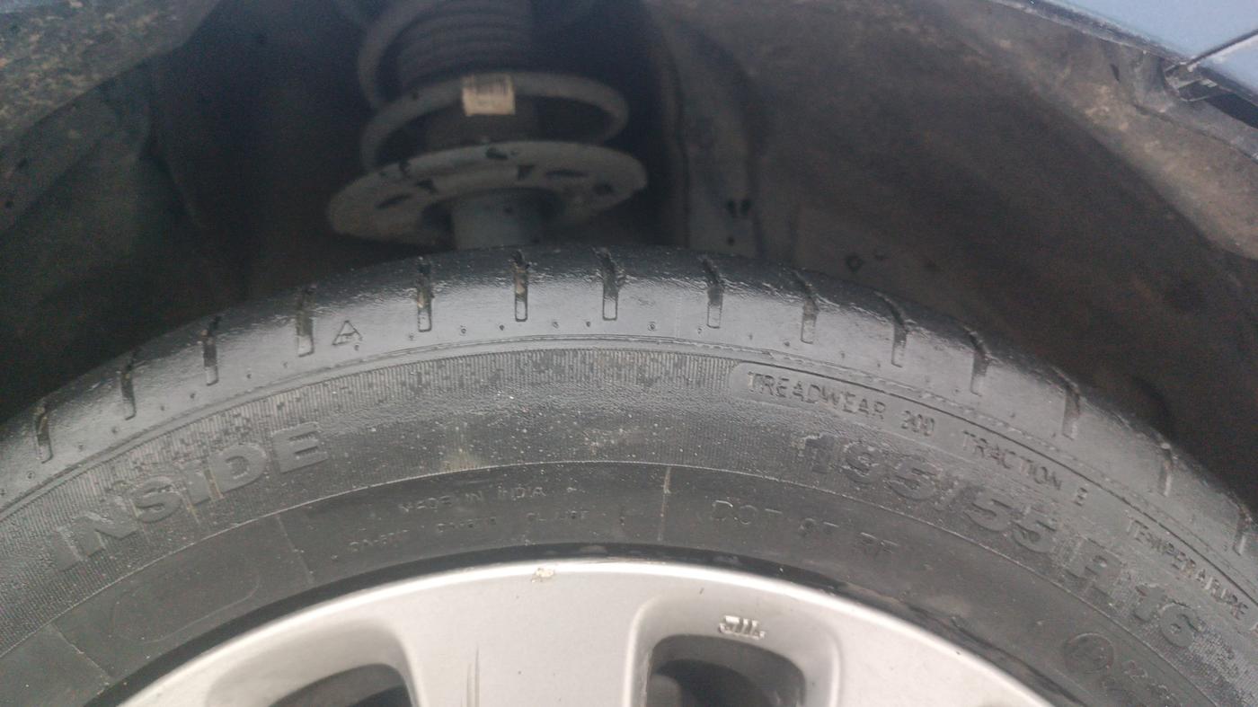 2018 Maruti Baleno ALPHA CVT PETROL 1.2, Petrol, Automatic, 57,225 km, Right Front Tyre Tread