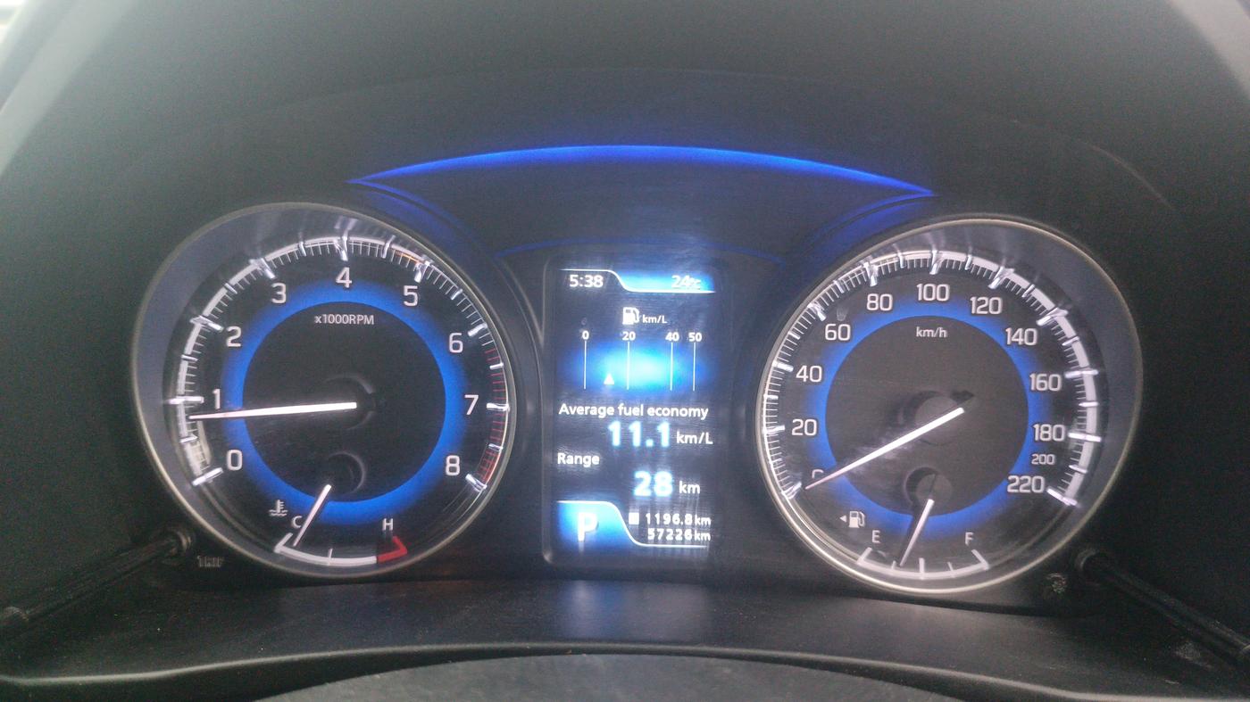 2018 Maruti Baleno ALPHA CVT PETROL 1.2, Petrol, Automatic, 57,225 km, Odometer Image