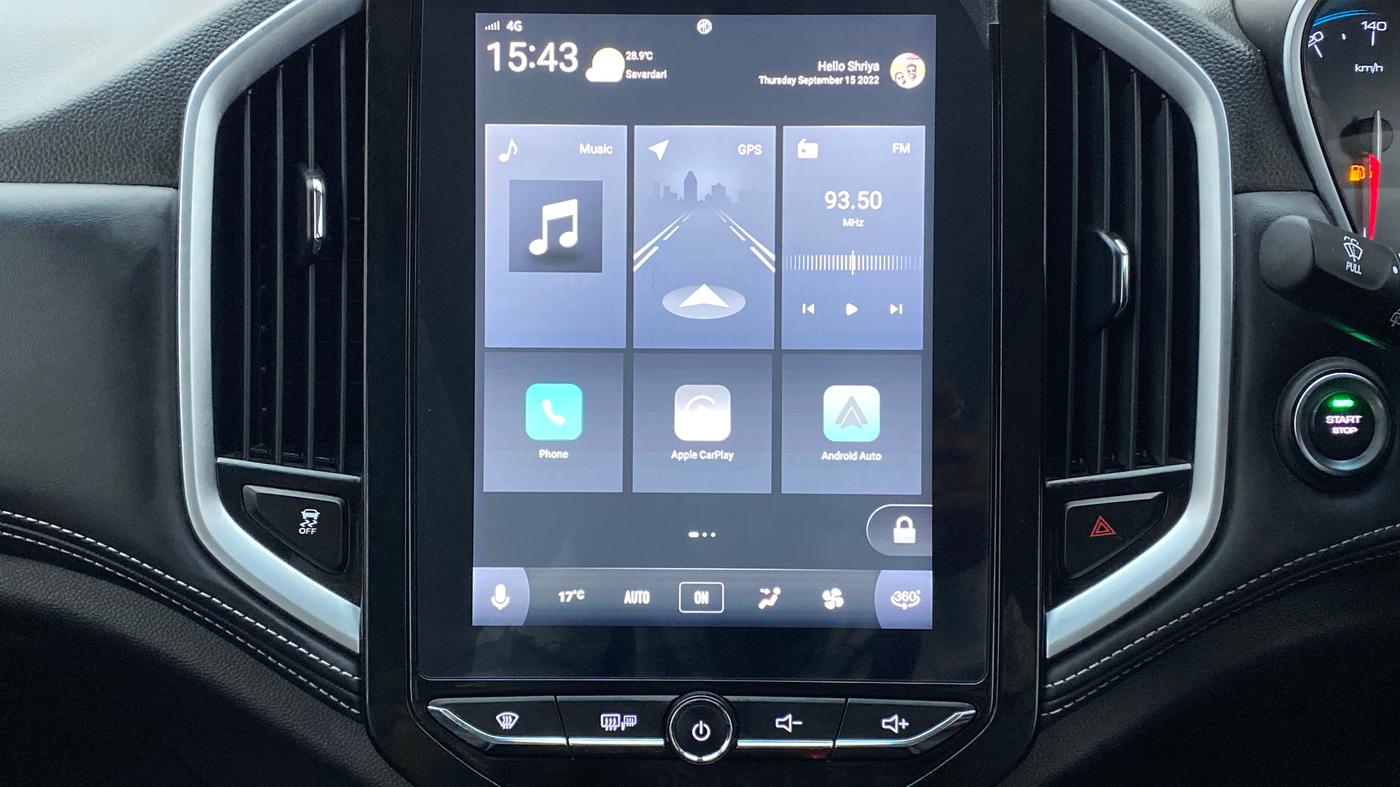 2021 MG HECTOR SHARP DCT PETROL, Petrol, Automatic, 8,832 km, Infotainment System