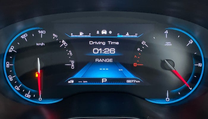 2021 MG HECTOR SHARP DCT PETROL, Petrol, Automatic, 8,832 km, Odometer Image