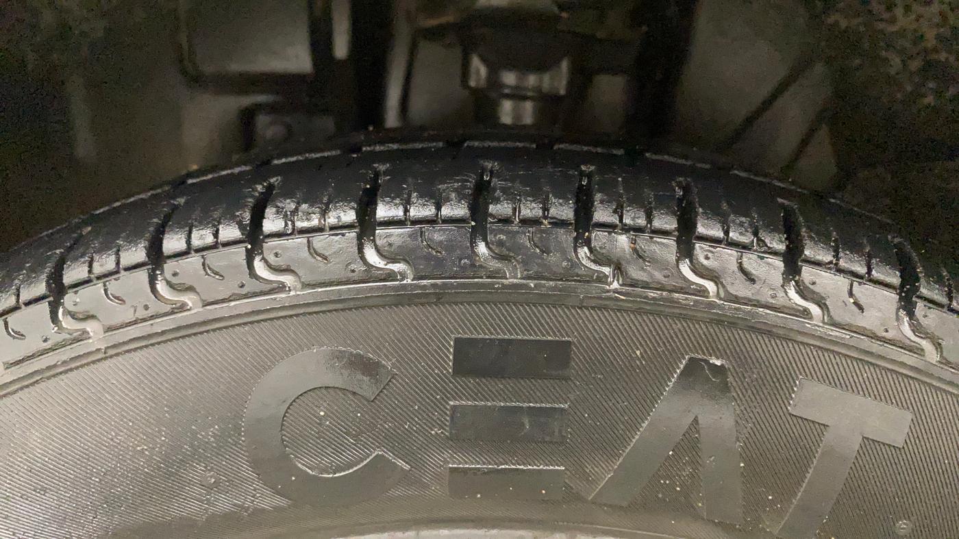 2018 Datsun Redi Go D, Petrol, Manual, 22,314 km, Left Front Tyre Tread