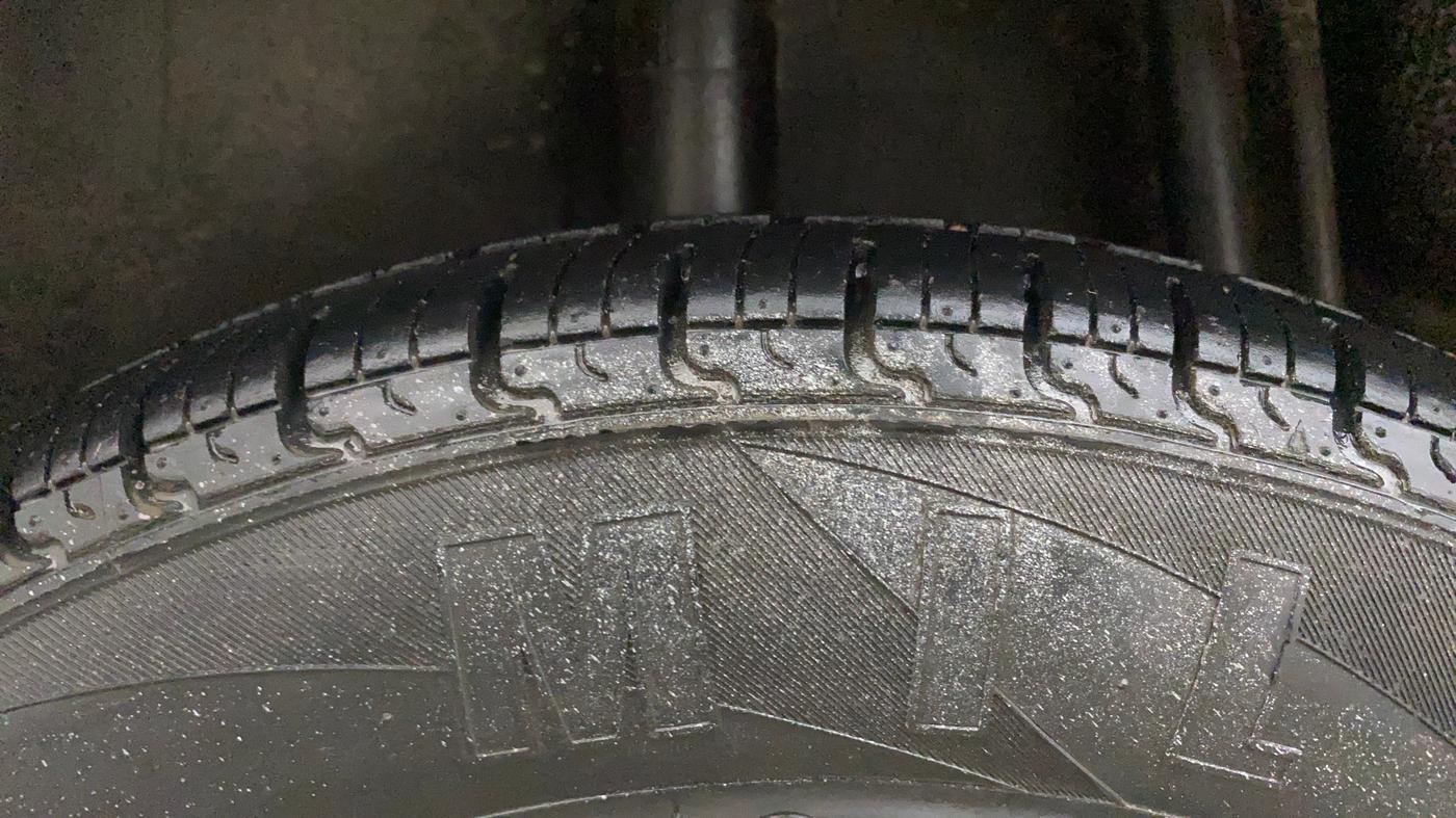 2018 Datsun Redi Go D, Petrol, Manual, 22,314 km, Right Rear Tyre Tread