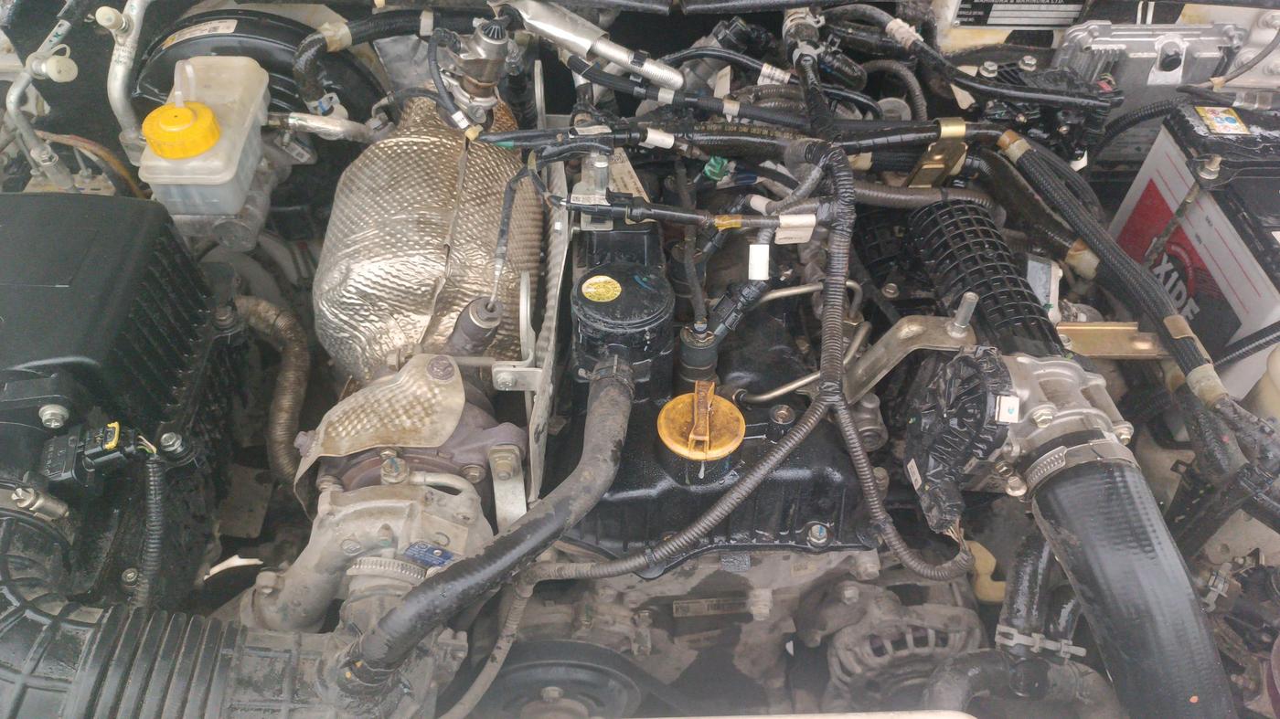 2021 Mahindra Bolero B6 (O), Diesel, Manual, 34,805 km, Engine View
