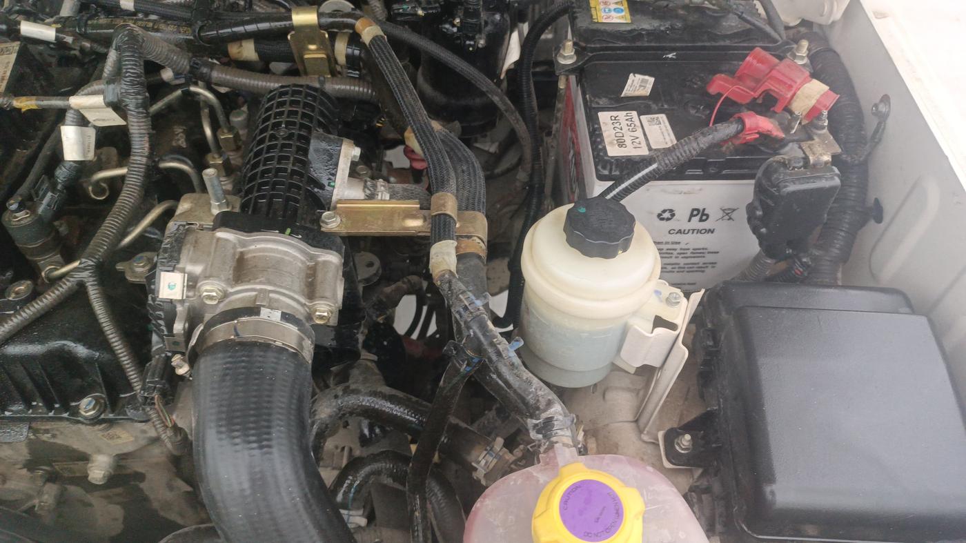 2021 Mahindra Bolero B6 (O), Diesel, Manual, 34,805 km, Engine View - Left