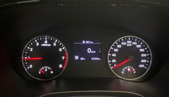 2021 KIA SELTOS HTK PLUS 1.5 IMT, Petrol, Manual, 27,229 km, Odometer Image
