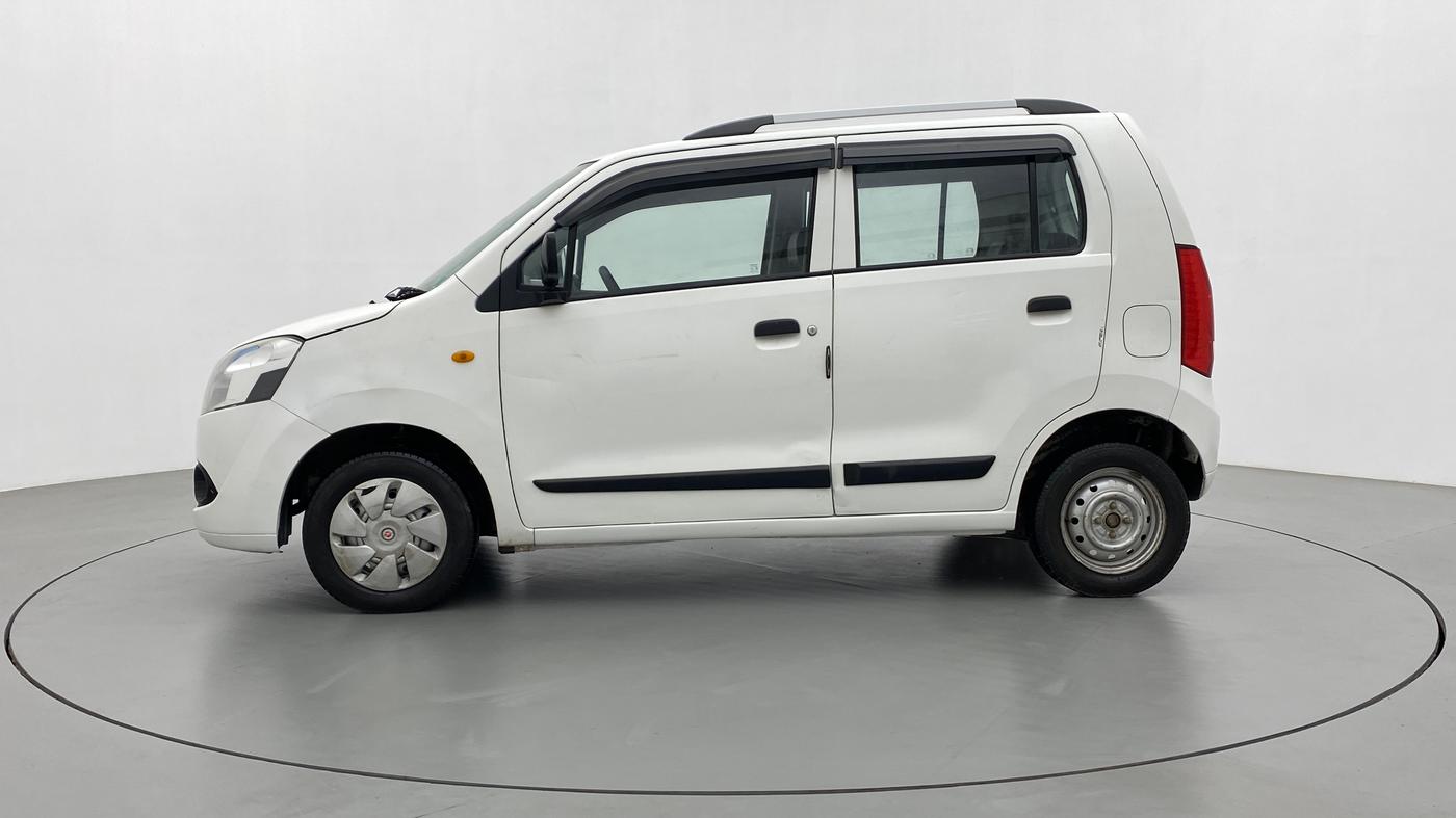 2012 Maruti Wagon R 1.0 LXI, CNG, Manual, 72,983 km, Left Side