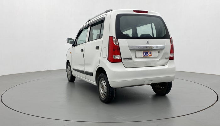 2012 Maruti Wagon R 1.0 LXI, CNG, Manual, 72,983 km, Left Back Diagonal