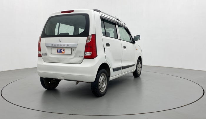 2012 Maruti Wagon R 1.0 LXI, CNG, Manual, 72,983 km, Right Back Diagonal