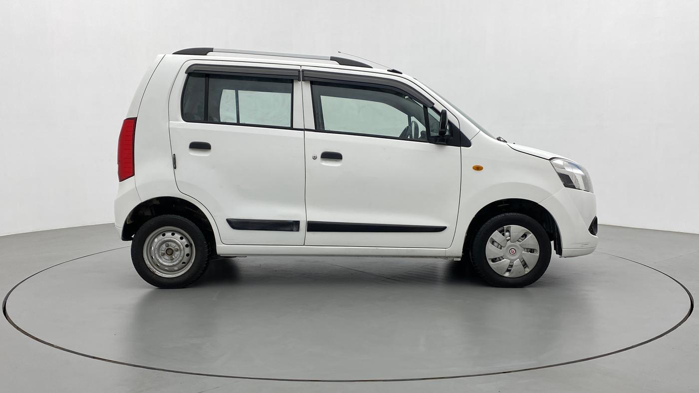 2012 Maruti Wagon R 1.0 LXI, CNG, Manual, 72,983 km, Right Side View
