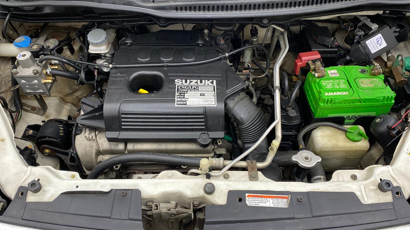 2012 Maruti Wagon R 1.0 LXI, CNG, Manual, 72,983 km, Open Bonet