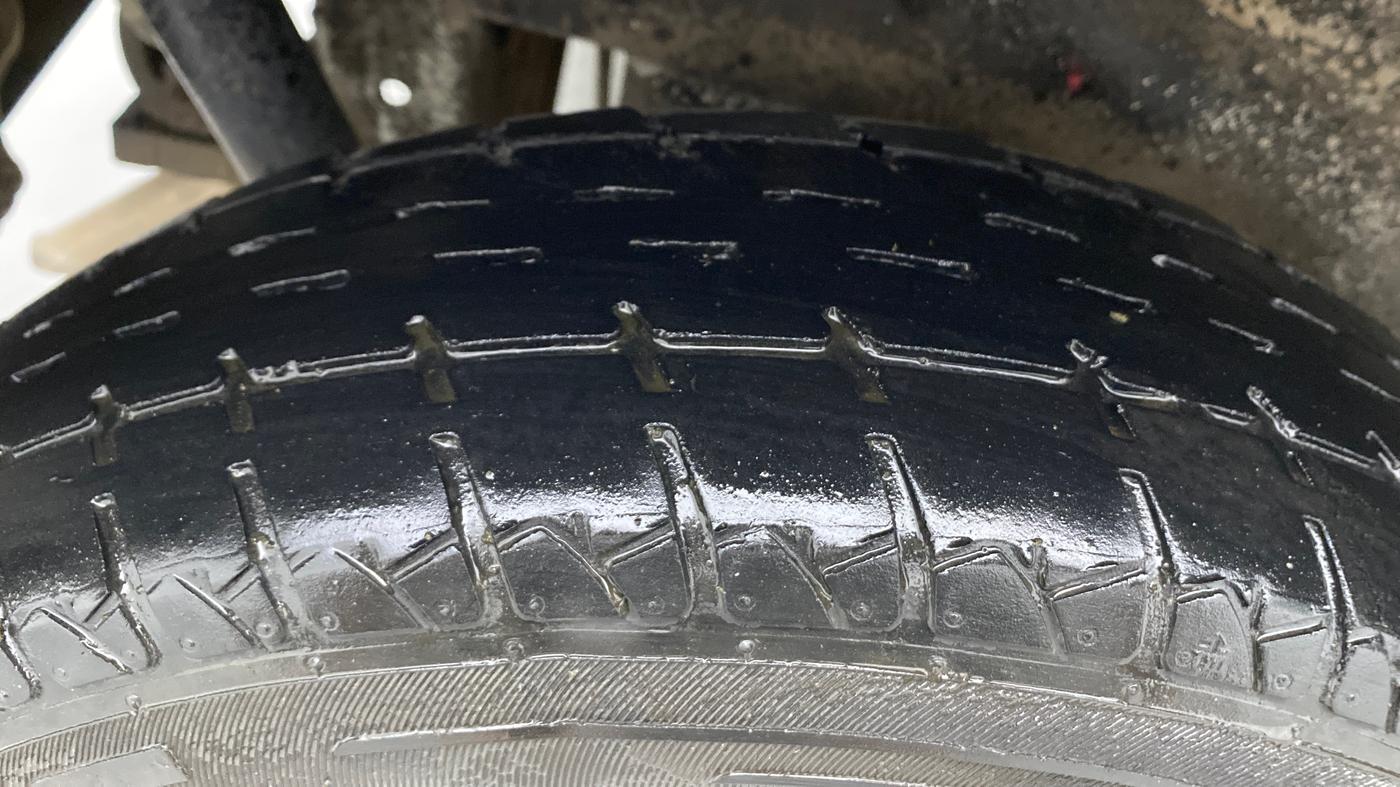2012 Maruti Wagon R 1.0 LXI, CNG, Manual, 72,983 km, Right Rear Tyre Tread