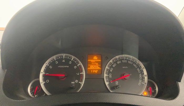 2016 Maruti Swift ZXI, Petrol, Manual, 1,05,195 km, Odometer Image