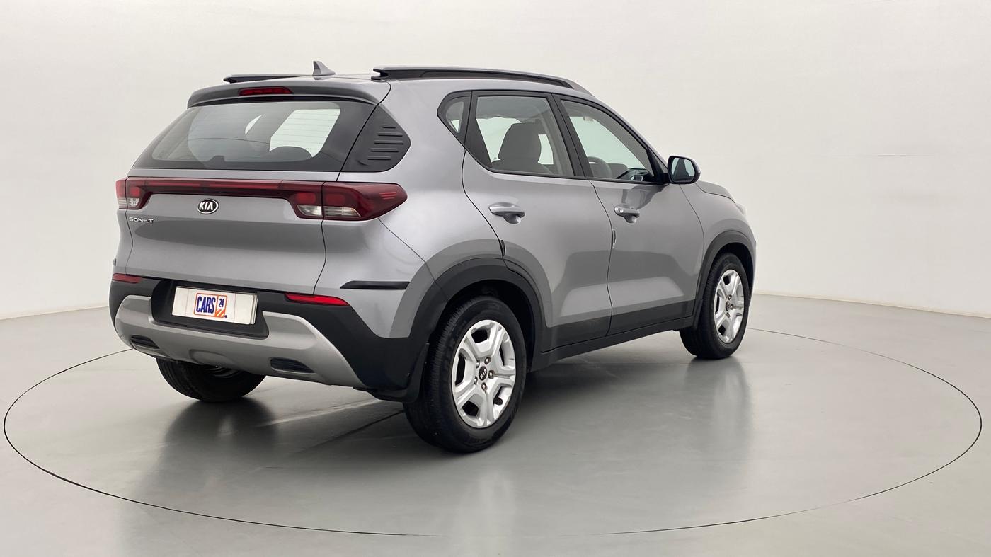 2020 KIA SONET HTK PLUS, Petrol, Manual, 38,471 km, Right Back Diagonal