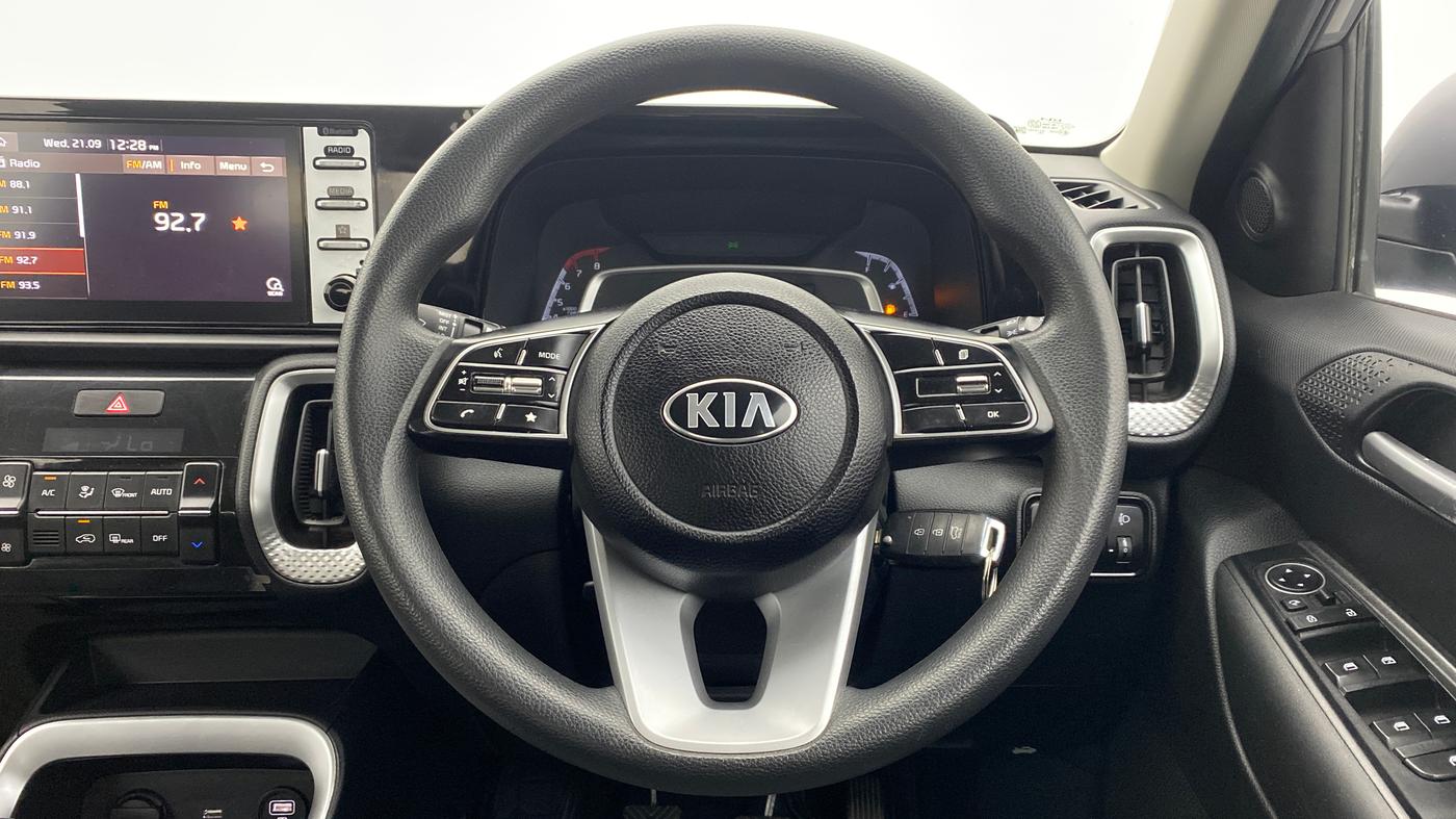 2020 KIA SONET HTK PLUS, Petrol, Manual, 38,471 km, Steering Wheel Close Up