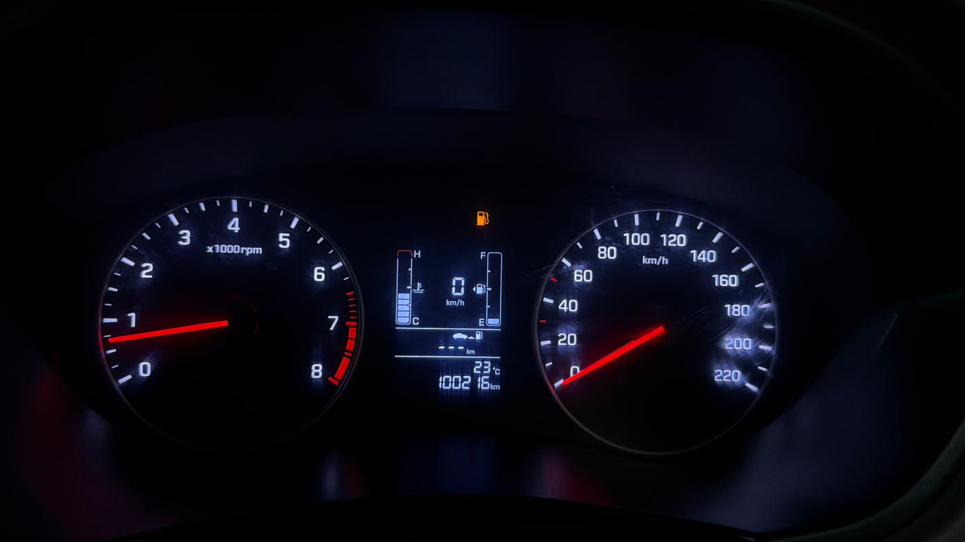 2018 Hyundai Elite i20 SPORTZ 1.2, Petrol, Manual, 1,00,200 km, Odometer Image