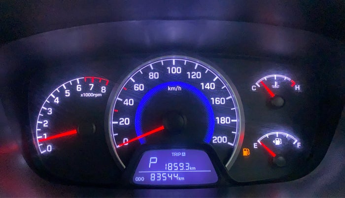 2017 Hyundai Grand i10 SPORTZ AT 1.2 KAPPA VTVT, Petrol, Automatic, 83,927 km, Odometer Image