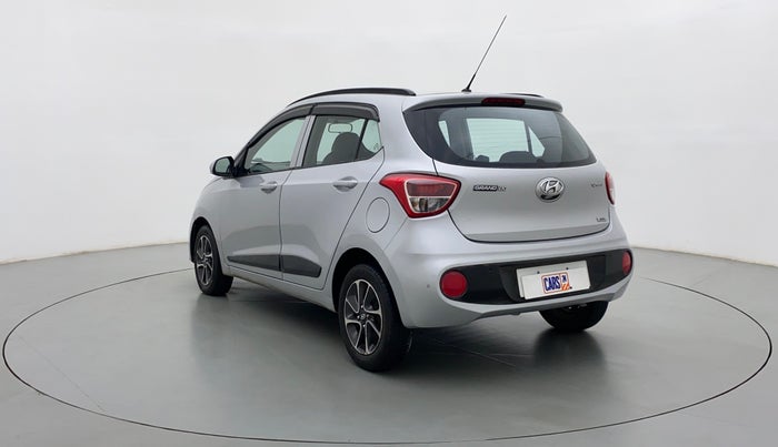 2017 Hyundai Grand i10 SPORTZ AT 1.2 KAPPA VTVT, Petrol, Automatic, 83,927 km, Left Back Diagonal