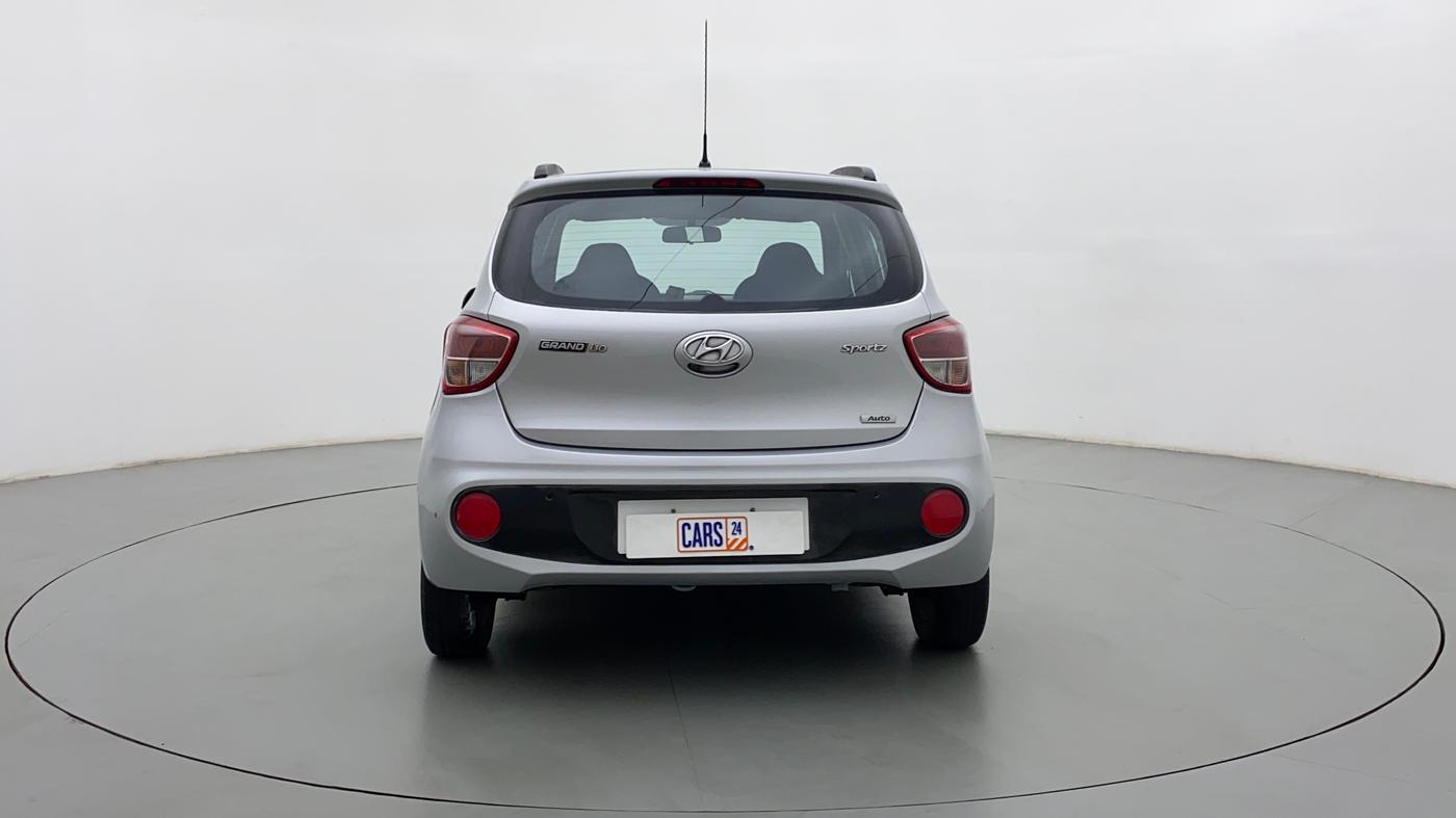 2017 Hyundai Grand i10 SPORTZ AT 1.2 KAPPA VTVT, Petrol, Automatic, 83,927 km, Back/Rear