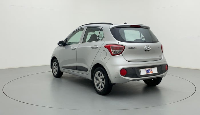 2017 Hyundai Grand i10 SPORTZ 1.2 KAPPA VTVT, Petrol, Manual, 39,999 km, Left Back Diagonal