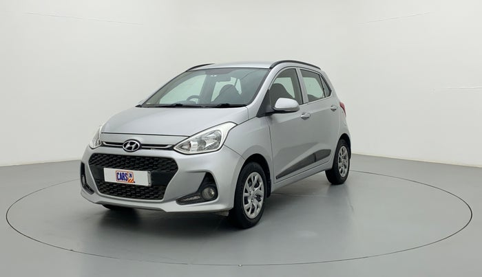 2017 Hyundai Grand i10 SPORTZ 1.2 KAPPA VTVT, Petrol, Manual, 39,999 km, Left Front Diagonal