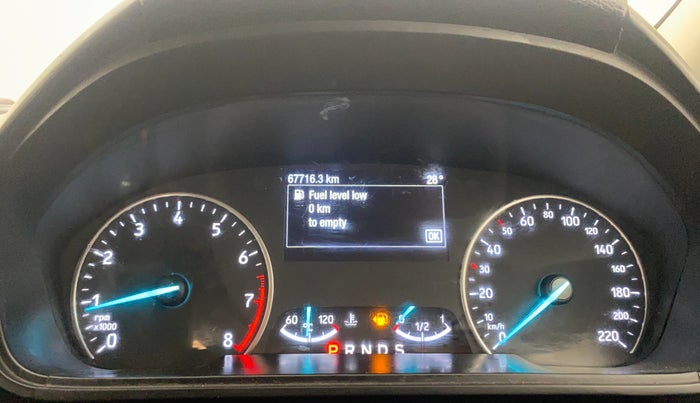 2019 Ford Ecosport TITANIUM 1.5L PETROL AT, Petrol, Automatic, 67,695 km, Odometer Image